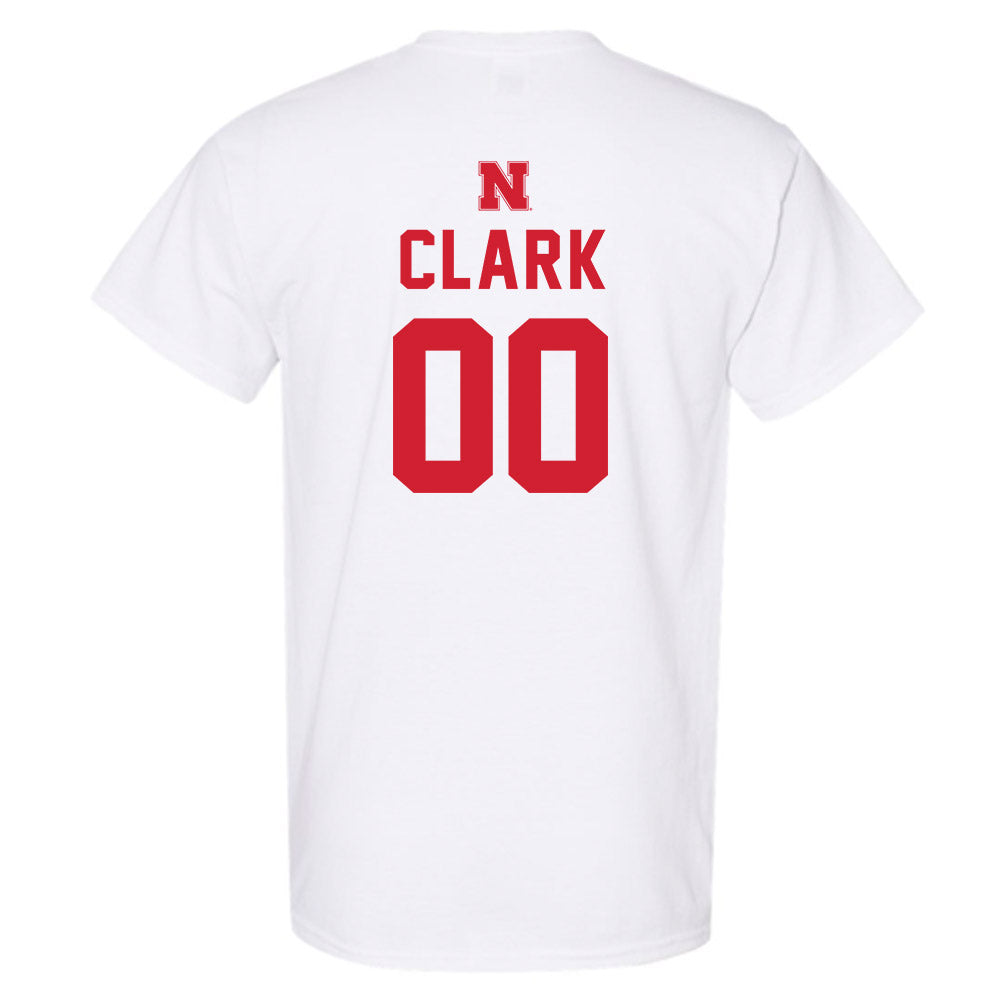 Nebraska - NCAA Football : Quinn Clark - Sports Shersey T-Shirt-1