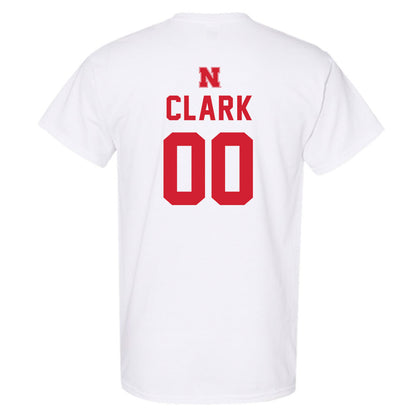 Nebraska - NCAA Football : Quinn Clark - Sports Shersey T-Shirt-1