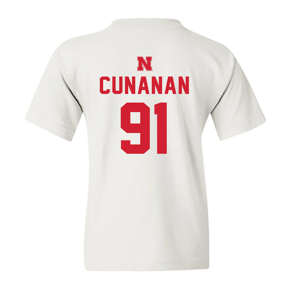 Nebraska - NCAA Football : Kyle Cunanan - Sports Shersey Youth T-Shirt-1