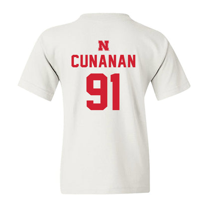 Nebraska - NCAA Football : Kyle Cunanan - Sports Shersey Youth T-Shirt-1