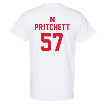 Nebraska - NCAA Football : Elijah Pritchett - Sports Shersey T-Shirt-1