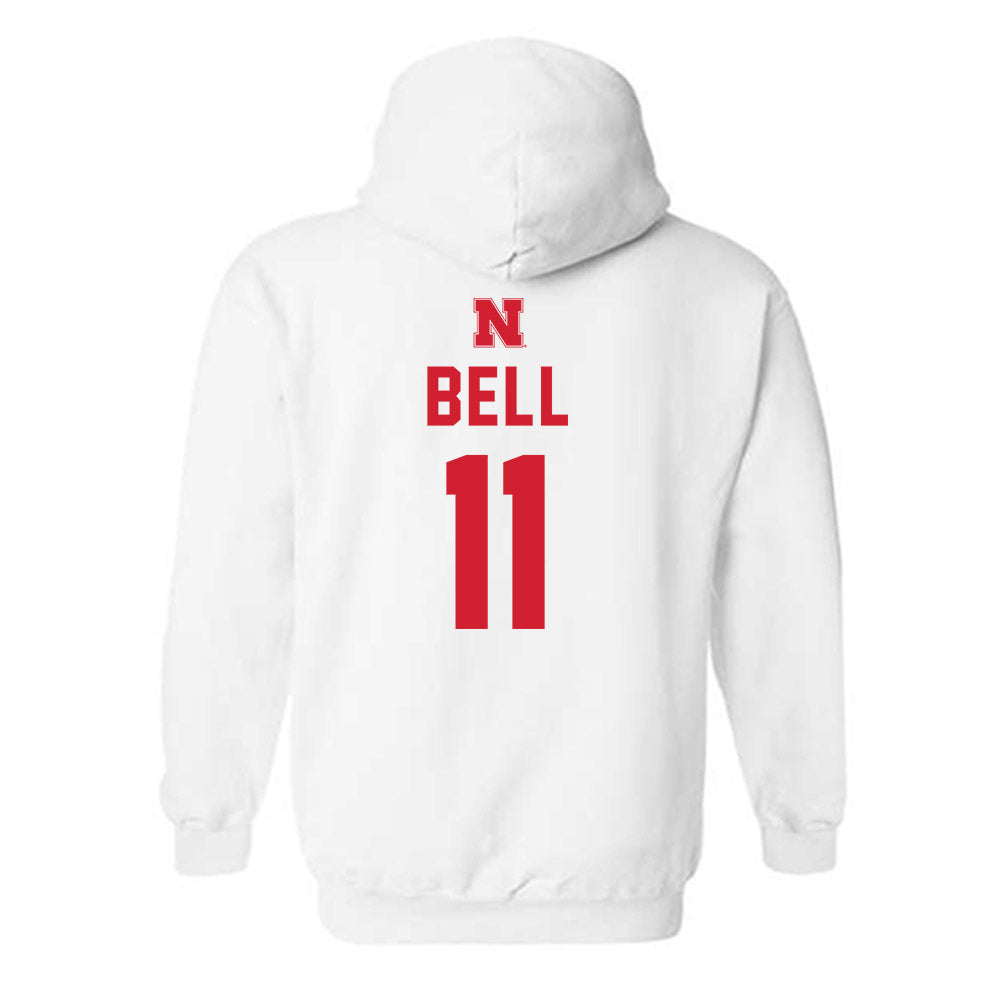 Nebraska - NCAA Football : Demitrius Bell - Sports Shersey Hooded Sweatshirt-1