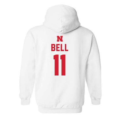 Nebraska - NCAA Football : Demitrius Bell - Sports Shersey Hooded Sweatshirt-1