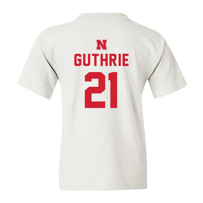 Nebraska - NCAA Football : Rex Guthrie - Sports Shersey Youth T-Shirt-1