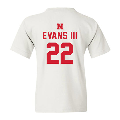 Nebraska - NCAA Football : Victor Evans III - Sports Shersey Youth T-Shirt-1