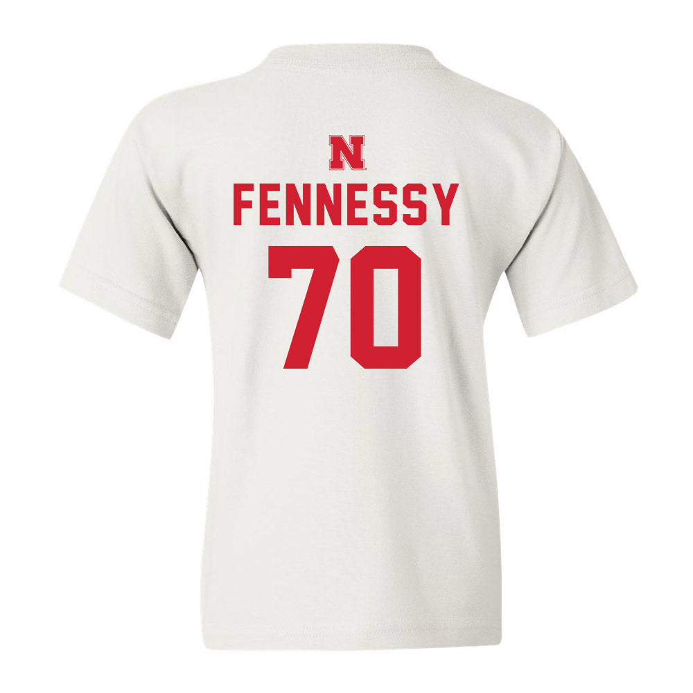 Nebraska - NCAA Football : Nolan Fennessy - Youth T-Shirt