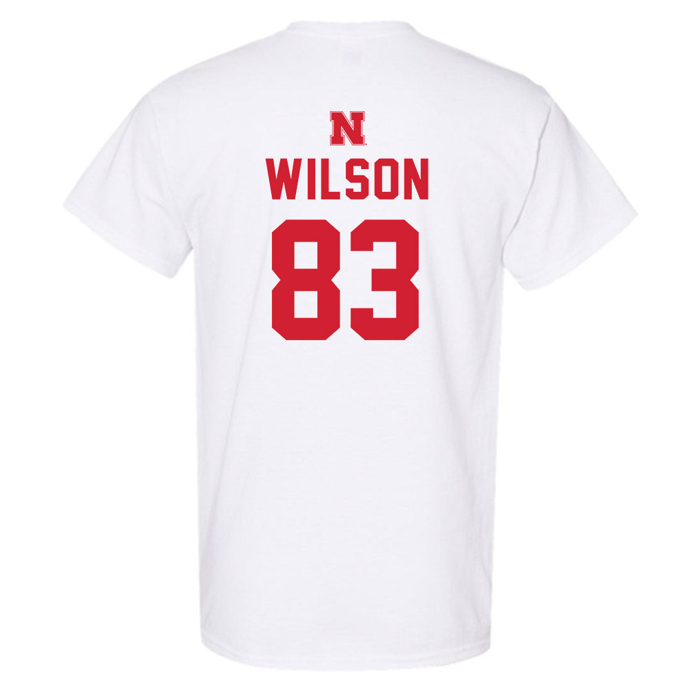Nebraska - NCAA Football : Archie Wilson - Sports Shersey T-Shirt-1