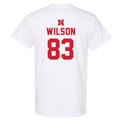 Nebraska - NCAA Football : Archie Wilson - Sports Shersey T-Shirt-1
