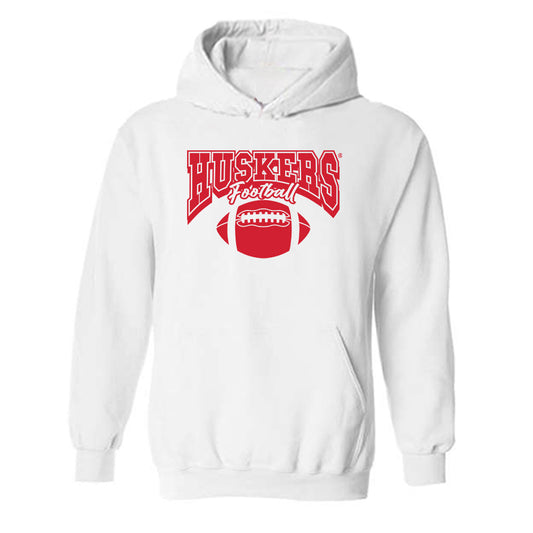 Nebraska - NCAA Football : Caleb Benning - Sports Shersey Hooded Sweatshirt-0