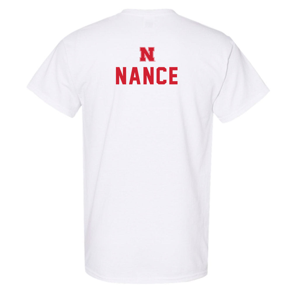 Nebraska - NCAA Baseball : Ashton Nance - Sports Shersey T-Shirt-1