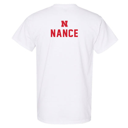 Nebraska - NCAA Baseball : Ashton Nance - Sports Shersey T-Shirt-1