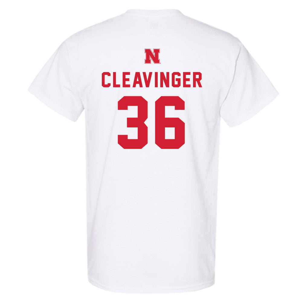 Nebraska - NCAA Baseball : Grant Cleavinger - Sports Shersey T-Shirt-1