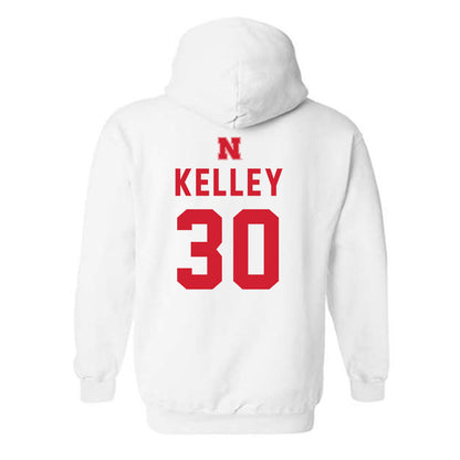 Nebraska - NCAA Baseball : Carter Kelley - Sports Shersey Hooded Sweatshirt-1