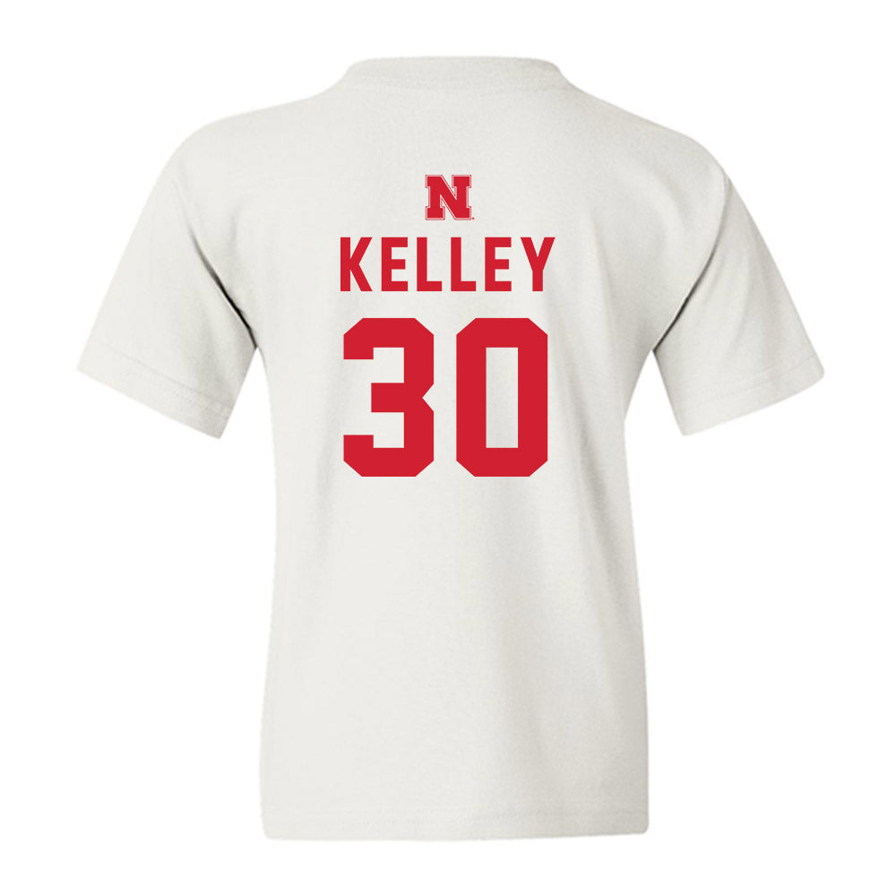 Nebraska - NCAA Baseball : Carter Kelley - Sports Shersey Youth T-Shirt-1