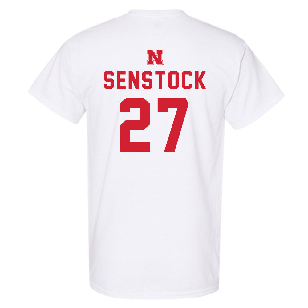 Nebraska - NCAA Baseball : Joey Senstock - Sports Shersey T-Shirt-1