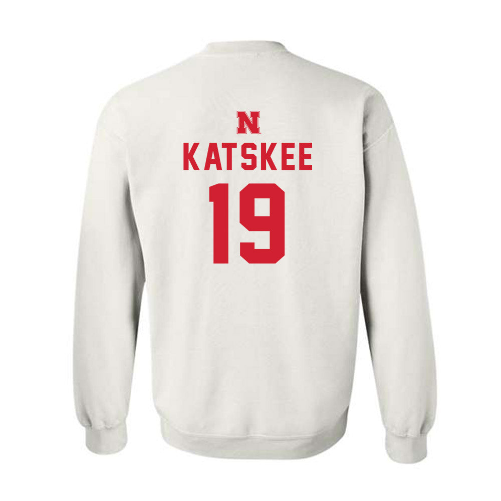 Nebraska - NCAA Baseball : Cooper Katskee - Sports Shersey Crewneck Sweatshirt-1