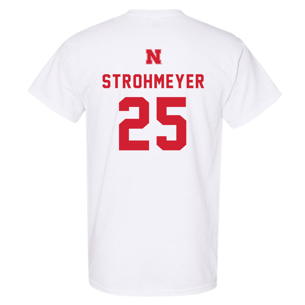 Nebraska - NCAA Baseball : Reed Strohmeyer - Sports Shersey T-Shirt-1