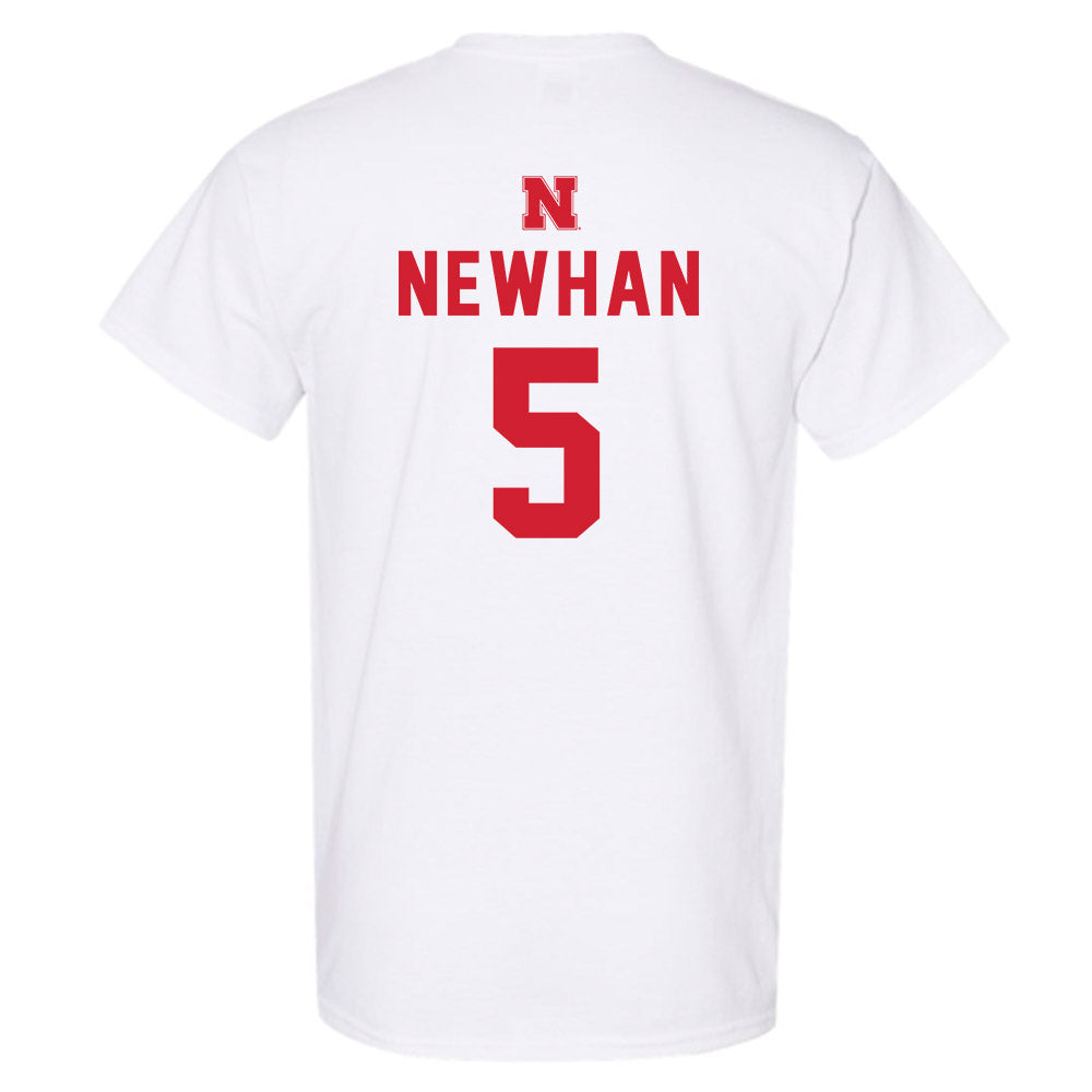 Nebraska - NCAA Baseball : Nico Newhan - Sports Shersey T-Shirt-1