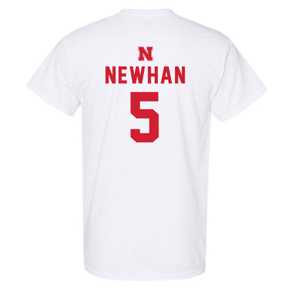 Nebraska - NCAA Baseball : Nico Newhan - Sports Shersey T-Shirt-1