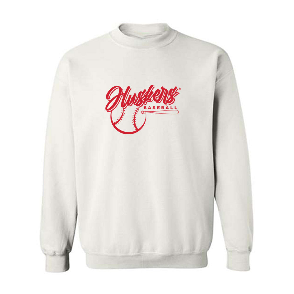 Nebraska - NCAA Baseball : Will Jesske - Sports Shersey Crewneck Sweatshirt-0