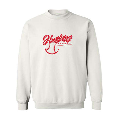 Nebraska - NCAA Baseball : Will Jesske - Sports Shersey Crewneck Sweatshirt-0