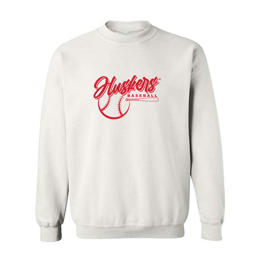 Nebraska - NCAA Baseball : Brody Jindra - Sports Shersey Crewneck Sweatshirt-0