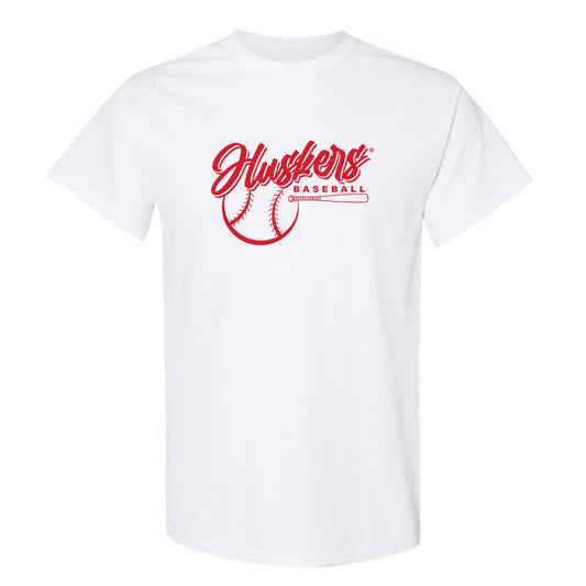 Nebraska - NCAA Baseball : Reese Moore - Sports Shersey T-Shirt-0