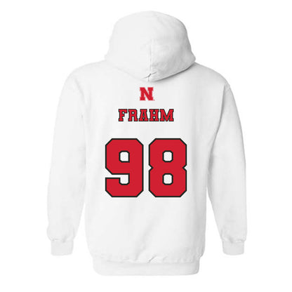 Nebraska - NCAA Softball : Jordyn Frahm - Sports Shersey Hooded Sweatshirt-1