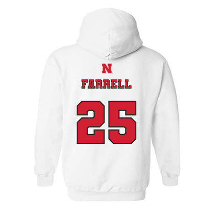 Nebraska - NCAA Softball : Jesse Farrell - Sports Shersey Hooded Sweatshirt-1