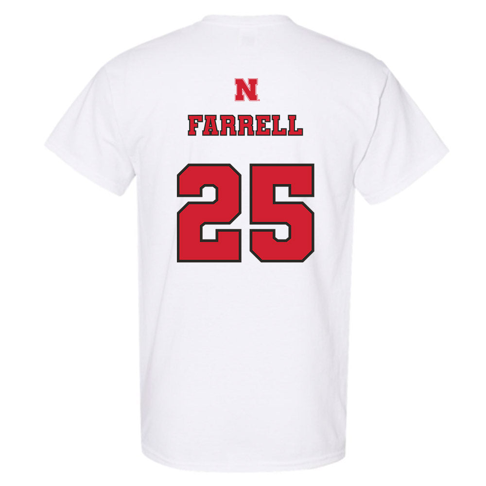Nebraska - NCAA Softball : Jesse Farrell - Sports Shersey T-Shirt-1