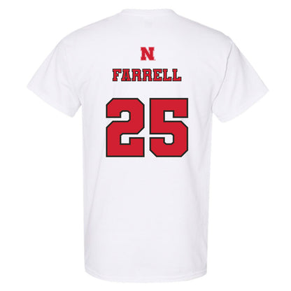 Nebraska - NCAA Softball : Jesse Farrell - Sports Shersey T-Shirt-1