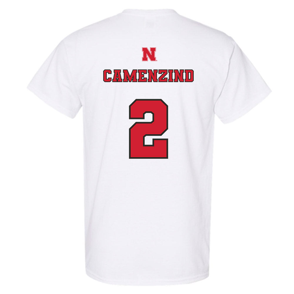 Nebraska - NCAA Softball : Lauren Camenzind - Sports Shersey T-Shirt-1