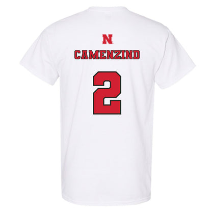 Nebraska - NCAA Softball : Lauren Camenzind - Sports Shersey T-Shirt-1