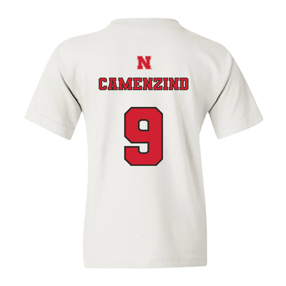 Nebraska - NCAA Softball : Hannah Camenzind - Sports Shersey Youth T-Shirt-1