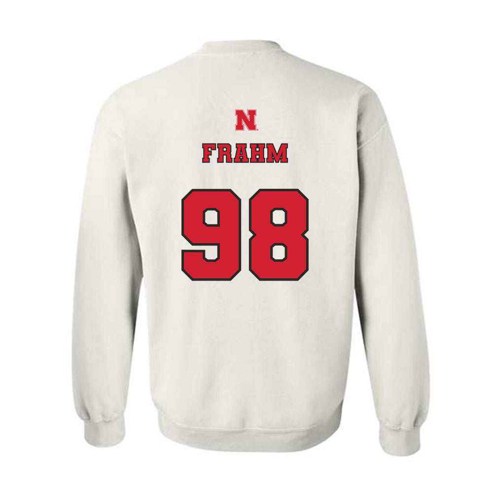 Nebraska - NCAA Softball : Jordyn Frahm - Sports Shersey Crewneck Sweatshirt-1