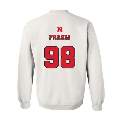Nebraska - NCAA Softball : Jordyn Frahm - Sports Shersey Crewneck Sweatshirt-1
