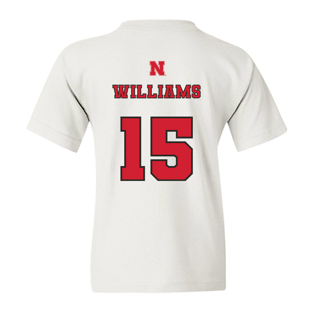 Nebraska - NCAA Softball : Kennadi Williams - Sports Shersey Youth T-Shirt-1