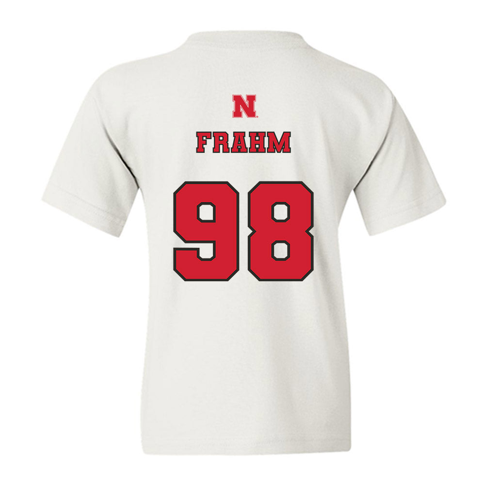 Nebraska - NCAA Softball : Jordyn Frahm - Sports Shersey Youth T-Shirt-1
