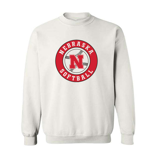 Nebraska - NCAA Softball : Jesse Farrell - Sports Shersey Crewneck Sweatshirt-0