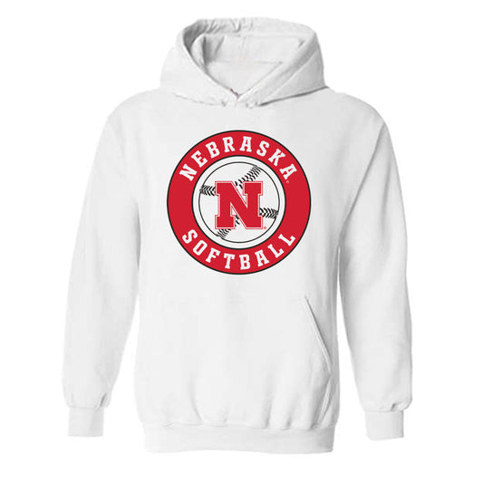 Nebraska - NCAA Softball : Kennadi Williams - Sports Shersey Hooded Sweatshirt-0