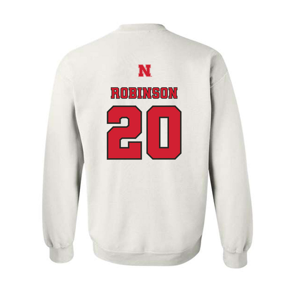 Nebraska - NCAA Women's Volleyball : Jayden Robinson - Sports Shersey Crewneck Sweatshirt-1
