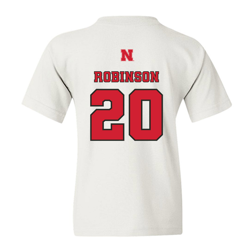 Nebraska - NCAA Women's Volleyball : Jayden Robinson - Sports Shersey Youth T-Shirt-1