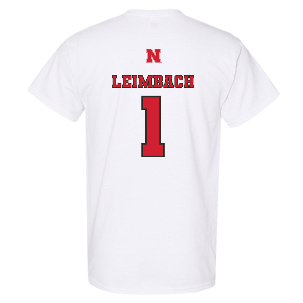 Nebraska - NCAA Women's Volleyball : Keri Leimbach - Sports Shersey T-Shirt-1