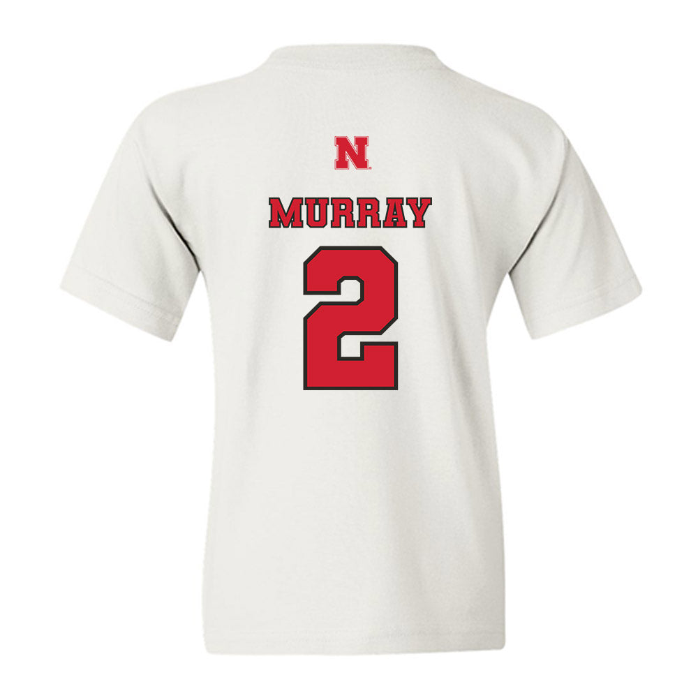 Nebraska - NCAA Women's Volleyball : Harper Murray - Sports Shersey Youth T-Shirt-1