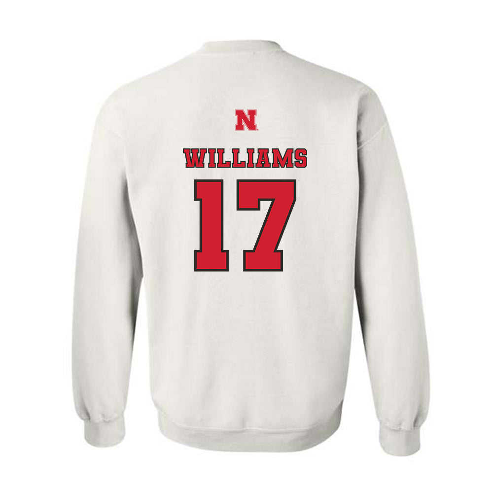 Nebraska - NCAA Women's Volleyball : Keoni Williams - Sports Shersey Crewneck Sweatshirt-1