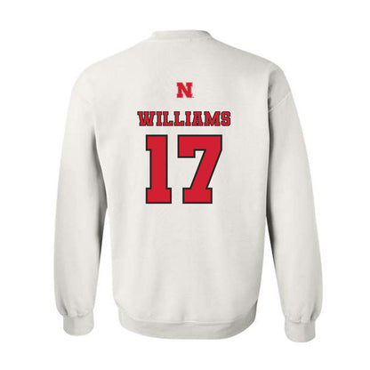 Nebraska - NCAA Women's Volleyball : Keoni Williams - Sports Shersey Crewneck Sweatshirt-1