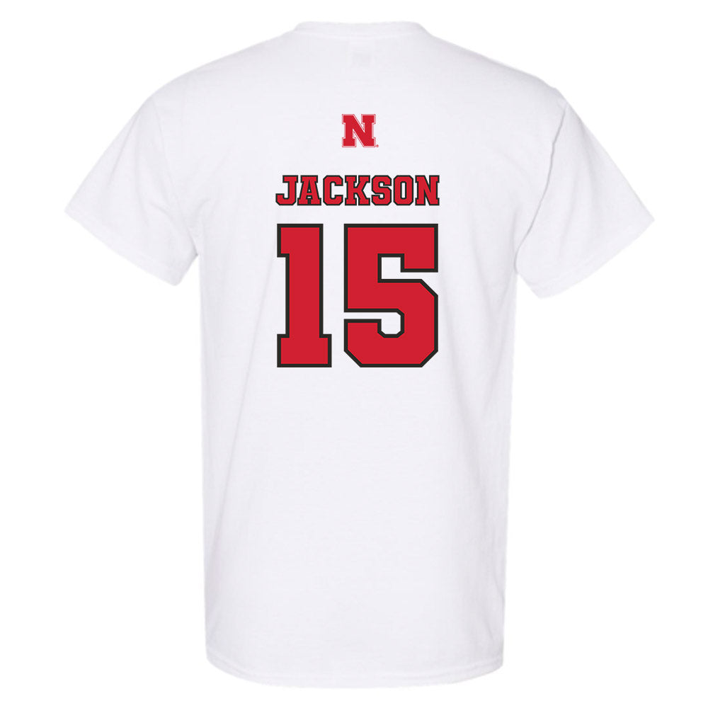 Nebraska - NCAA Women's Volleyball : Andi Jackson - Sports Shersey T-Shirt-1