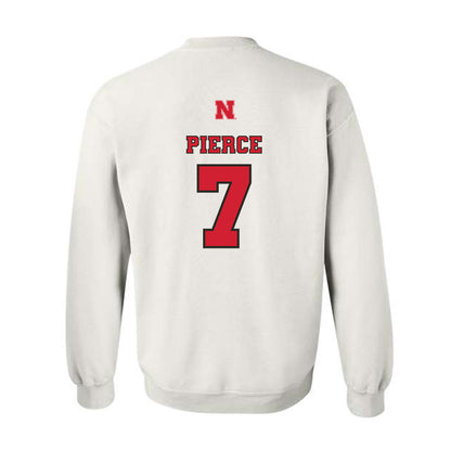 Nebraska - NCAA Women's Volleyball : Skyler Pierce - Sports Shersey Crewneck Sweatshirt-1