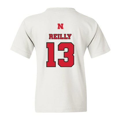 Nebraska - NCAA Women's Volleyball : Bergen Reilly - Sports Shersey Youth T-Shirt-1