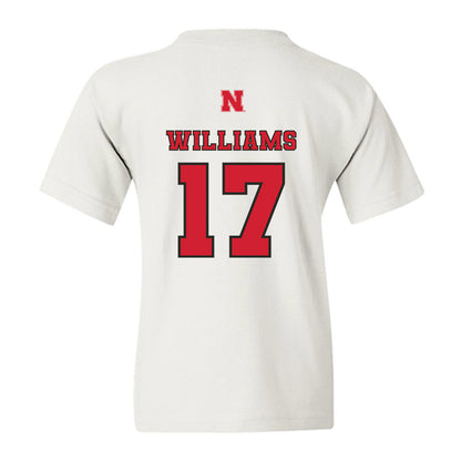 Nebraska - NCAA Women's Volleyball : Keoni Williams - Sports Shersey Youth T-Shirt-1